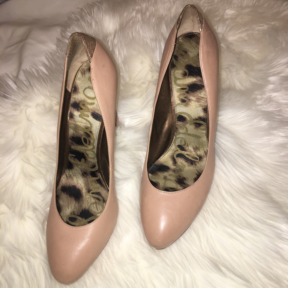 Sam Edelman Rose/nude pumps - Picture 2 of 5